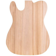 Cargar imagen en el visor de la galería, Unfinished Electric Guitar DIY Body | Maple Tele-Style Electric Guitar - Charles Morgan Guitars