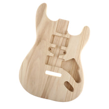 Load image into Gallery viewer, Unfinished Electric Guitar DIY Body | Solid Sycamore | HSH | Guitar Body for ST-Style Electric Guitar - Charles Morgan Guitars