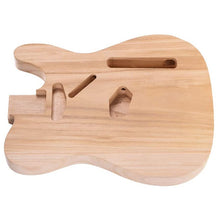 Cargar imagen en el visor de la galería, Unfinished Electric Guitar DIY Body | Maple Tele-Style Electric Guitar - Charles Morgan Guitars