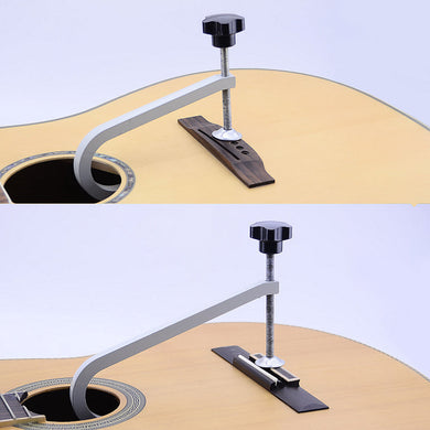Acoustic/Folk Guitar Bridge Clamp | Cast Steel Clamp | C-Clamp Acoustic/Folk Guitar Repair Tool - Gigbagger