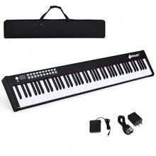 Load image into Gallery viewer, BX-II | Black | 88-Key Portable Weighted Digital Piano with Bluetooth and MP3 - Gigbagger