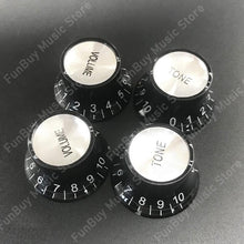 Load image into Gallery viewer, Control Knobs | Black | 2 Tone / 2 Volume | LP/SG-Style Electric Guitar Control Knobs - Gigbagger