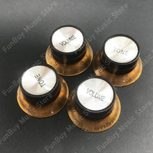 Load image into Gallery viewer, Control Knobs | Gold | 2 Tone / 2 Volume | LP/SG-Style Electric Guitar Control Knobs - Gigbagger