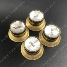 Load image into Gallery viewer, Control Knobs | Gold | 2 Tone / 2 Volume | LP/SG-Style Electric Guitar Control Knobs - Gigbagger