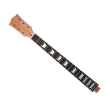 Load image into Gallery viewer, Electric Guitar Neck | Mahogany Fingerboard with Trapezoid Inlays | Guitar Neck for LP-Style Electric Guitar - Charles Morgan Guitars