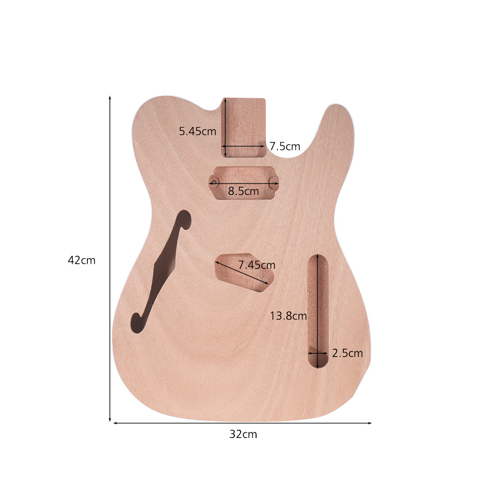ギター Fullertone Stroke54 1p Ash Body Wudtone Finished T Style Body - Guitar bodies and kits from