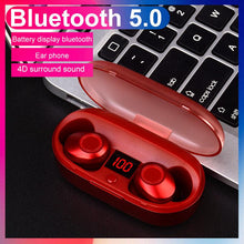 Cargar imagen en el visor de la galería, Ear Phones | 4 Styles | Waterproof Wireless Bluetooth 5.0 TWS Earphones with LED Display and Charging Box for iOS or Android - Gigbagger
