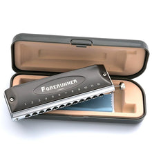 Load image into Gallery viewer, EAST TOP | Harmonica | Chromatic | 12 Holes | Key of C | Stainless Steel with Case - Gigbagger