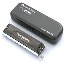 Load image into Gallery viewer, EAST TOP | Harmonica | Chromatic | 12 Holes | Key of C | Stainless Steel with Case - Gigbagger