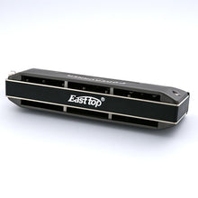 Load image into Gallery viewer, EAST TOP | Harmonica | Chromatic | 12 Holes | Key of C | Stainless Steel with Case - Gigbagger