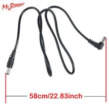 Load image into Gallery viewer, Patch Cable | 8 Pieces in set | Length: 2.1 mm | Black DC Cables - Gigbagger