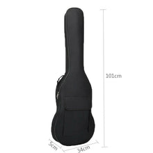 Load image into Gallery viewer, Gig Bag | Black | 39.75 Inches | 5mm Cotton | Padded Waterproof Carrying Case Bag for Electric Guitar/Bass Guitar - Gigbagger