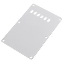 Load image into Gallery viewer, Guitar Backplate | Black or White | Plastic | Tremolo Spring Cover for ST/SQ Electric Guitar - Gigbagger