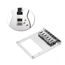 Load image into Gallery viewer, Guitar Bridge | Chrome | Electric Guitar Bridge Plate Replacement for Humbucker - Gigbagger