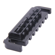 Load image into Gallery viewer, Guitar Bridge / Tailpiece | Black | Zinc Alloy | Wraparound Bridge Tailpiece for LP/SG Type Electric Guitars - Gigbagger