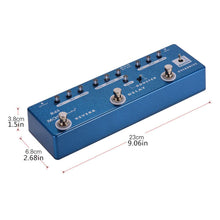 Load image into Gallery viewer, MOSKY | RC5 6-in-1 Effects Combined | Reverb + Chorus + Overdrive - Gigbagger
