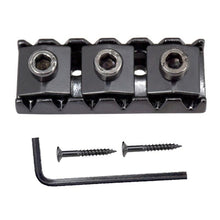 Load image into Gallery viewer, Guitar Locking Nut / String Lock | 1 pcs | Size: 42.2 mm | Includes: Allen Wrench | Gold, Black or Chrome - Gigbagger