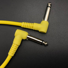 Load image into Gallery viewer, Patch Cable | 1 pcs | Length: 15cm or 30cm | 6.35mm Angled Audio Cable | Multiple Colors - Gigbagger