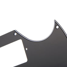 Load image into Gallery viewer, Guitar Pickguard | Black | Full Face Pickguard Scratch Plate for SG-Style Guitar - Gigbagger