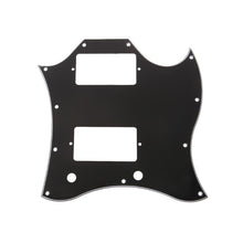 Load image into Gallery viewer, Guitar Pickguard | Black | Full Face Pickguard Scratch Plate for SG-Style Guitar - Gigbagger