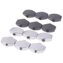 Load image into Gallery viewer, Machine Heads | 1 Set | Black or Silver | Machine Heads/Tuning Pegs Replacements for Electric, Acoustic, Classical Guitar | Zinc Alloy - Gigbagger