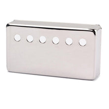 Load image into Gallery viewer, Pickup Covers | 50mm Pole Spacing | 16mm Height | Nickel Plated Humbucker Pickup Covers for LP/SG-Style Electric Guitar - Gigbagger