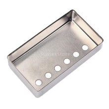 Load image into Gallery viewer, Pickup Covers | 50mm Pole Spacing | 16mm Height | Nickel Plated Humbucker Pickup Covers for LP/SG-Style Electric Guitar - Gigbagger
