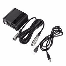 Load image into Gallery viewer, ONLENY | Microphone Power Supply | 48V | 1-Channel Phantom Power Supply with One XLR Audio Cord - Gigbagger