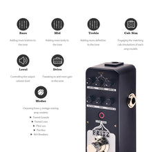 Load image into Gallery viewer, SONICAKE | QSS-10 FRITZ Digital Preamp Overdrive Crunch with 5 Retro-Style Amp Models - Gigbagger