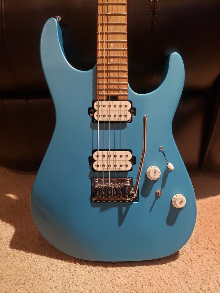 Charvel Pro-Mod DK24 HH 2PT Electric Guitar in Matte/Satin Blue Frost!!