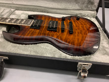 Load image into Gallery viewer, ESP Ltd Viper 256QM in Tiger Eye WITH a Genuine ESP Viper Hard Case!
