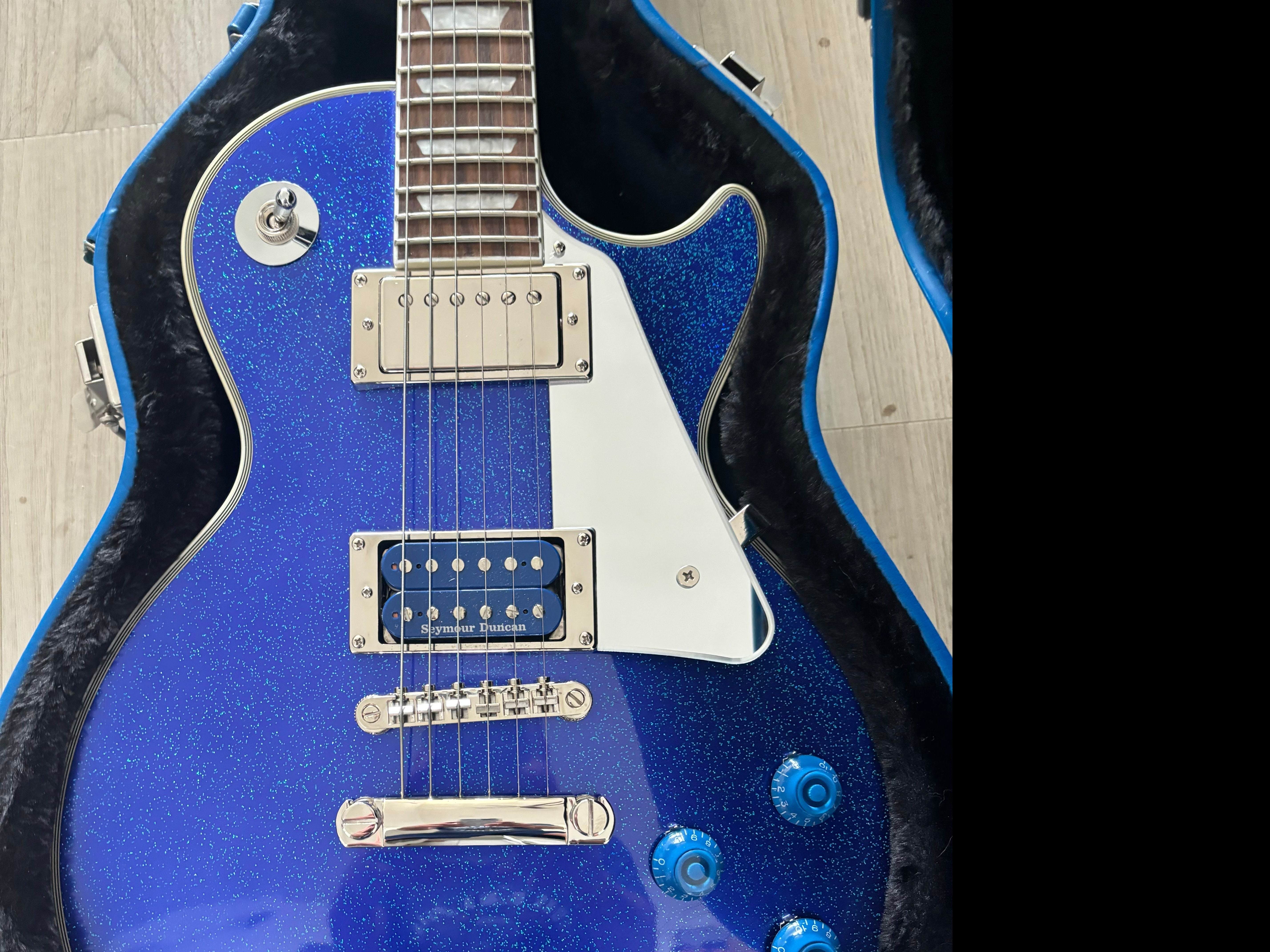 l*o様 Epiphone Thayer LesPaul Epiphone Les Paul Tommy Thayer Electric Blue - Gitarren Total