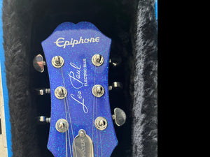 Epiphone Tommy Thayer Les Paul Electric Blue Electric Guitar (with Case)!!