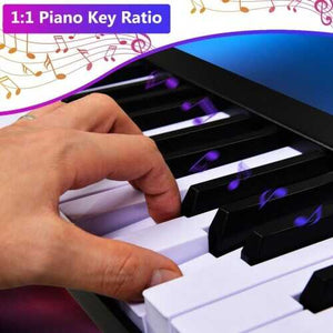 Digital Piano | Black | 61-Key | Portable Digital Stage Piano with Carrying Bag - Gigbagger