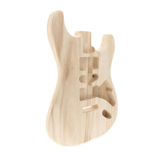 Unfinished Electric Guitar DIY Body | Solid Sycamore | HSH | Guitar Body for ST-Style Electric Guitar - Charles Morgan Guitars