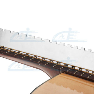 Notched Fret Ruler | Fingerboard Straight Edge to Check Frets | Luthier Tool - Charles Morgan Guitars