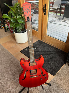 Washburn HB-33DM Semi-Hollow Body Electric Guitar - Charles Morgan Guitars