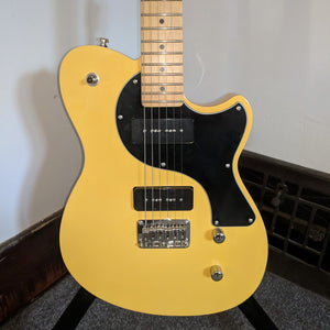 Sublime Tomcat Standard Electric Guitar in TV Yellow - Charles Morgan Guitars