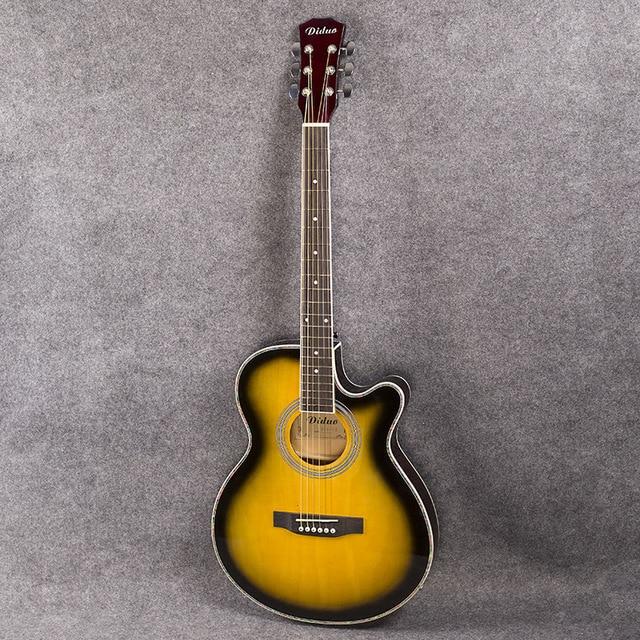 DIDUO | 6 String | 40 Inch | 21 Frets | Basswood Body with Brazil Wood Fretboard - Gigbagger