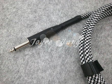 Load image into Gallery viewer, Audio / Guitar Cable | Silver | 10 Feet | 1/4 Inch Audio / Guitar Cable - Gigbagger
