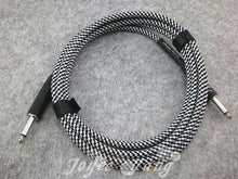 Load image into Gallery viewer, Audio / Guitar Cable | Silver | 10 Feet | 1/4 Inch Audio / Guitar Cable - Gigbagger
