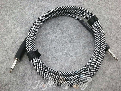 Audio / Guitar Cable | Silver | 10 Feet | 1/4 Inch Audio / Guitar Cable - Gigbagger