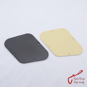 Backplate | 1 Piece | Black or Ivory | Electric Guitar Control Cavity Back Plate for LP-Style Electric Guitar - Gigbagger