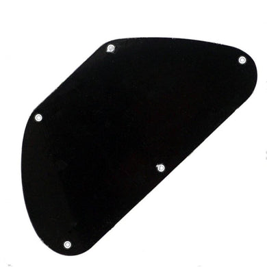 Backplate | 1 Piece | Black | Plastic Electric Guitar Wiring Cavity Backplate Cover - Gigbagger