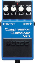 Load image into Gallery viewer, BOSS | CS-3 Compressor Sustainer Pedal | Bundle with Picks, Cloth and String Winder - Gigbagger

