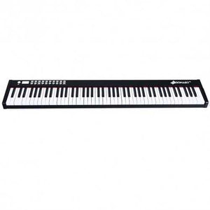 BX-II | Black | 88-Key Portable Weighted Digital Piano with Bluetooth and MP3 - Gigbagger