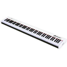 Load image into Gallery viewer, BX-II | White | 88-Key Portable Weighted Digital Piano with Bluetooth and MP3 - Gigbagger
