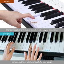 Load image into Gallery viewer, BX-II | White | 88-Key Portable Weighted Digital Piano with Bluetooth and MP3 - Gigbagger
