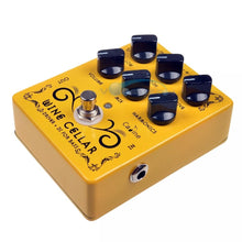 Load image into Gallery viewer, CALINE | CP-60 | &quot;Wine Cellar&quot; Driver+DI Classic Tube Bass Amp Effect Pedal - Gigbagger
