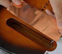 Load image into Gallery viewer, Circuit Shield Tape | 50 meters | Conductive Copper Foil | High Conductivity | Noise Reduction | for Electric Guitar - Gigbagger
